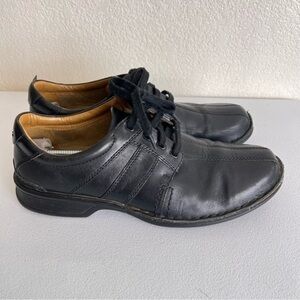 Clark's dress shoes Collection Soft Cushion Touareg Vibe Oxford Black Mens